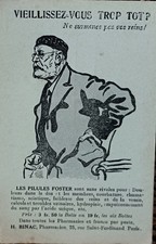 Cpa pub ancienne d'occasion  Saint-Priest