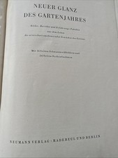 Ddr gartenbuch 1952 gebraucht kaufen  Neubrandenburg