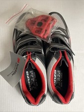 Sapatos masculinos de ciclismo Venzo MX alça tripla gancho e laço tamanho EUA 9,5 reflexivo 3M comprar usado  Enviando para Brazil