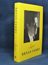 Bryan ferry lyrics for sale  NEW MALDEN