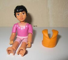 Używany, Lego belvfemale70 Figurine Girl Fille + 30320 Life Jacket gilet  Belville 5846 na sprzedaż  Wysyłka do Poland