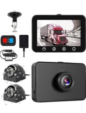 Câmera de painel de caminhão VSYSTO 3CH DVR 4,5"" monitor WiFi GPS backup à prova d'água trailer comprar usado  Enviando para Brazil