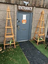 Oak garden obelisk for sale  LOUGHBOROUGH