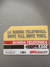 Carte telefoniche rare usato  Italia