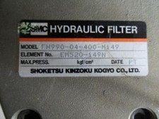 1 FILTRO HIDRÁULICO SMC FH-990-04-400-M149, usado comprar usado  Enviando para Brazil