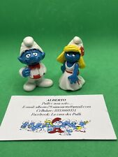 Puffi smurfs puffo usato  Milano