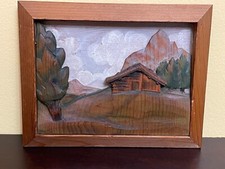 Carved wood picture for sale  Washington