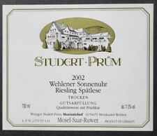 Weinetikett studert prüm gebraucht kaufen  Eckelsheim, Gau-Bickelheim, Wonsheim