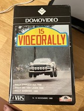 Vhs rally videorally usato  Artegna