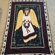 Cobertor de Natal anjo da guarda canto 49x69 grinalda de tapeçaria afegã, usado comprar usado Cobertor de Natal anjo da guarda canto 49x69 grinalda de tapeçaria afegã, usado comprar usado  Enviando para Brazil