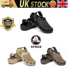 Novo modelo Crocs tamanco de couro masculino e feminino praia ao ar livre Yukon Vista II - Reino Unido comprar usado  Enviando para Brazil