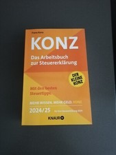 Konz arbeitsbuch steuererklär gebraucht kaufen  Bad Dürrenberg