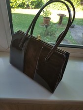 Vintage handbag brown for sale  SWANSEA