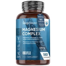 Weightworld magnesium 400mg for sale  CROYDON