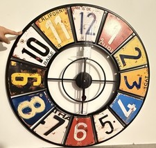 Wall clock round for sale  BRIDLINGTON