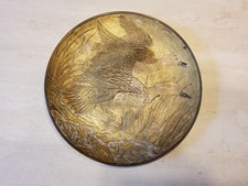 Wandteller messing globe gebraucht kaufen  Lehrte