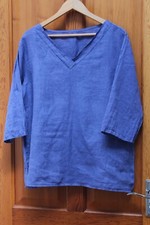 Blue 100 linen for sale  TOTNES