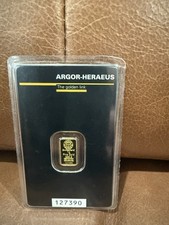 Argor heraeus kinebar for sale  Wylie