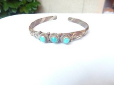 Bracelet jonc tibétain d'occasion  Pont-Évêque