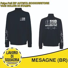 Felpa autista soccorritore usato  Mesagne