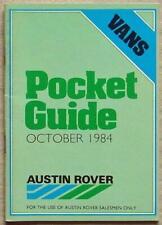 Austin rover vans for sale  LEICESTER