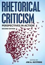 Rhetorical criticism perspecti for sale  Montgomery