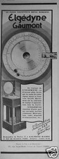 1929 advertising elgédyne d'occasion  Expédié en Belgium