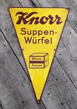 Emailleschild knorr suppenwür gebraucht kaufen  Großröhrsdorf