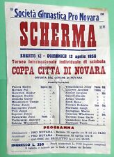 Manifesto società ginnastica usato  Vimodrone
