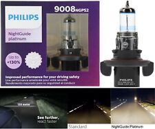 Usado, Philips Guia Noturno Platinum 9008 H13 60/55W Duas lâmpadas Lâmpada de atualização de luz de cabeça comprar usado  Enviando para Brazil