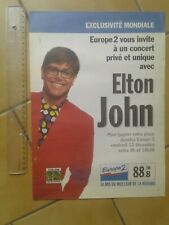 Affiche promo elton d'occasion  Witry-lès-Reims