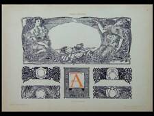 Graphisme art nouveau d'occasion  Rennes-