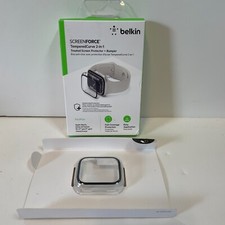 Protetor de tela de vidro temperado Belkin ScreenForce + para-choque para Apple Watch estojo, usado comprar usado  Enviando para Brazil