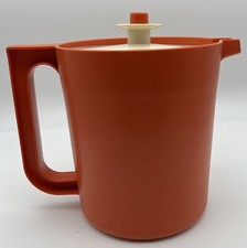 Jarro Tupperware laranja vintage tampa de botão marfim 1 1/2 quarto 1575-4 comprar usado  Enviando para Brazil