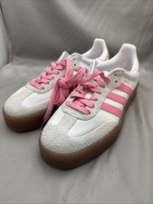 Sapatos casuais Adidas Samba Originals sambae branco 'Bliss Pink' goma (IE9109) tamanho 10 comprar usado  Enviando para Brazil