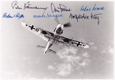 Photo signed adolf for sale  UK