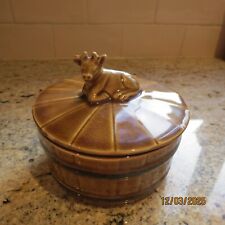 Lidded butter cream for sale  TAMWORTH
