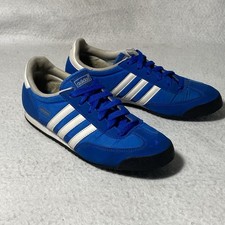 Usado, Tênis Adidas Originals Dragon J OG Trainers Masculino 6.5 Azul Branco G60913 comprar usado  Enviando para Brazil