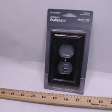 Placa de parede AMERELLE Continental 1 gangue metal duplex - Bronze envelhecido comprar usado  Enviando para Brazil