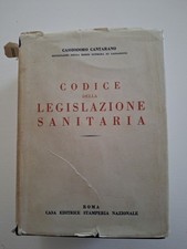 Codice legislazione sanitaria usato  Villanova Solaro