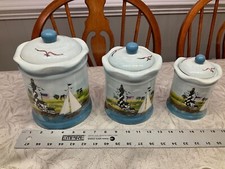 Lighthouse nautical canister for sale  Reidsville