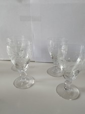 Vintage sherry glasses for sale  MAGHERAFELT