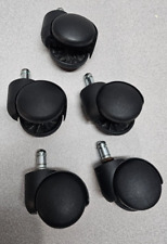 Cadeira de escritório 2” rodízios plástico preto rodas giratórias substituição-CONJUNTO DE 5 rodízios comprar usado Cadeira de escritório 2” rodízios plástico preto rodas giratórias substituição-CONJUNTO DE 5 rodízios comprar usado  Enviando para Brazil