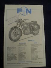 Dépliant publicitaire moto d'occasion  Beaulieu-sur-Loire