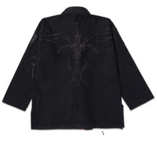 Usado, Quente, Shoyoroll Tribal Preto Kimono Melhor Hot Shoyoroll lote Uniforme de Jiu Jitsu Gi comprar usado  Enviando para Brazil