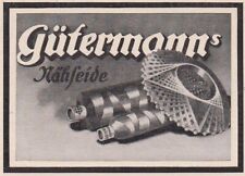 Werbung gütermann nähseide gebraucht kaufen  Dessau-Roßlau