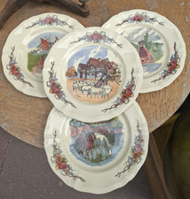 Assiettes dessert sarreguemine d'occasion  Metz-