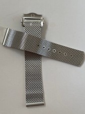 Pulseira Omega original de aço inoxidável malha milanesa 20 mm 020Z020524 comprar usado  Enviando para Brazil