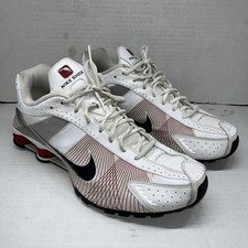 Nike Shox R4 Flywire Masculino Tamanho 14 Branco Preto Vermelho 2009 comprar usado  Enviando para Brazil