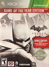 Batman: Arkham City GotY Edition (Platinum Hits) (Xbox 360) Sem Manual Muito Bom Testado, usado comprar usado  Enviando para Brazil